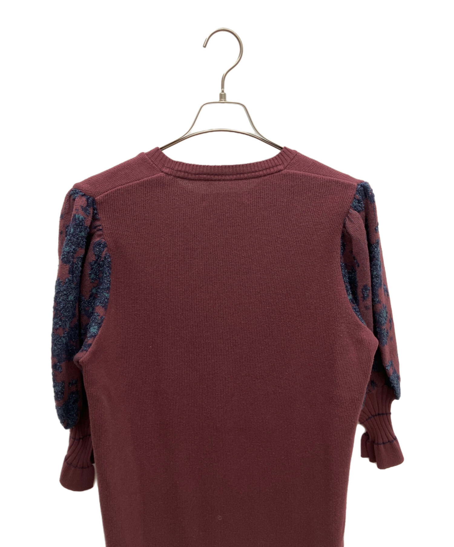 中古・古着通販】malamute (マラミュート) 長袖ワンピース ワイン