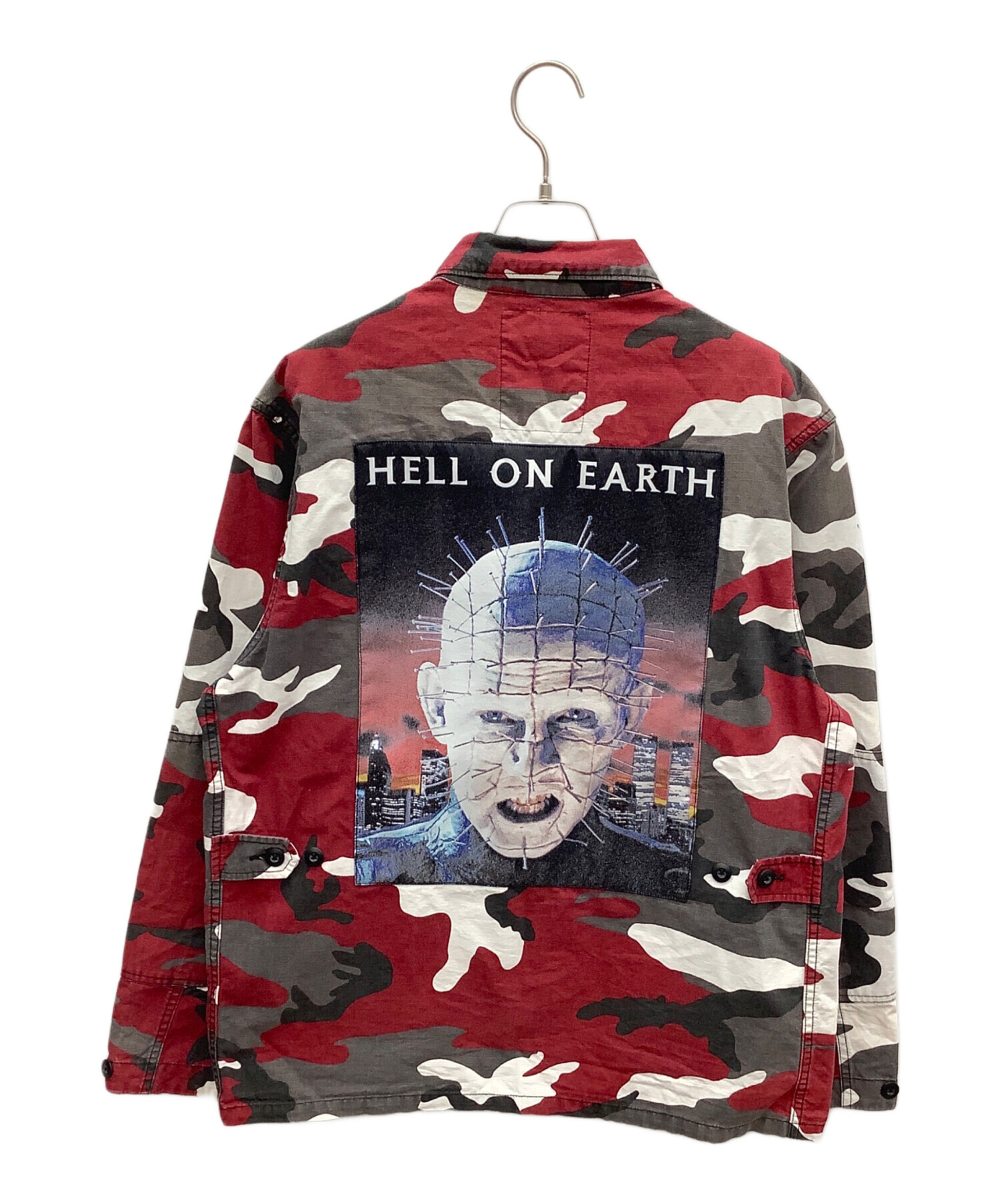 中古・古着通販】SUPREME (シュプリーム) Hellraiser BDU Shirt レッド
