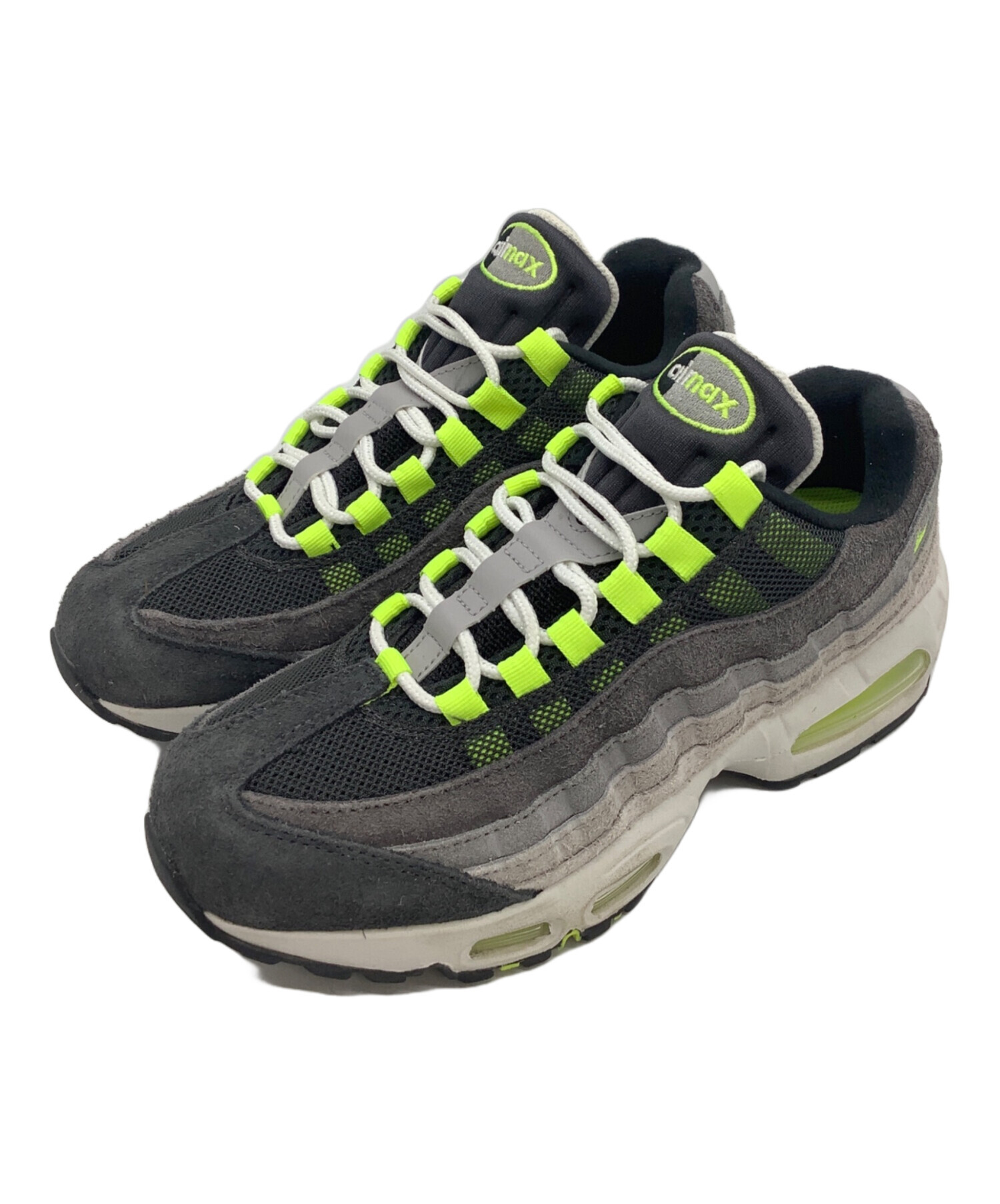 中古・古着通販】NIKE (ナイキ) Nike Air Max 95 OG グレー×イエロー 