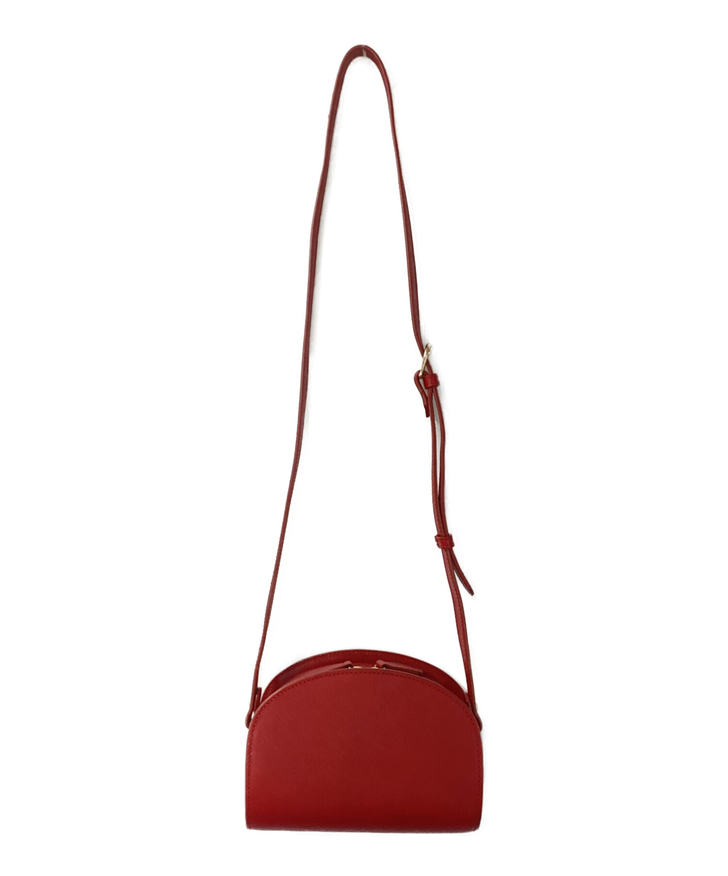 A.P.C. アーペーセー ブーツ 27cm 赤 【古着】【中古】【送料無料】 中古・古着通販】A.P.C. (アーペーセー) ショルダーバッグ レッド