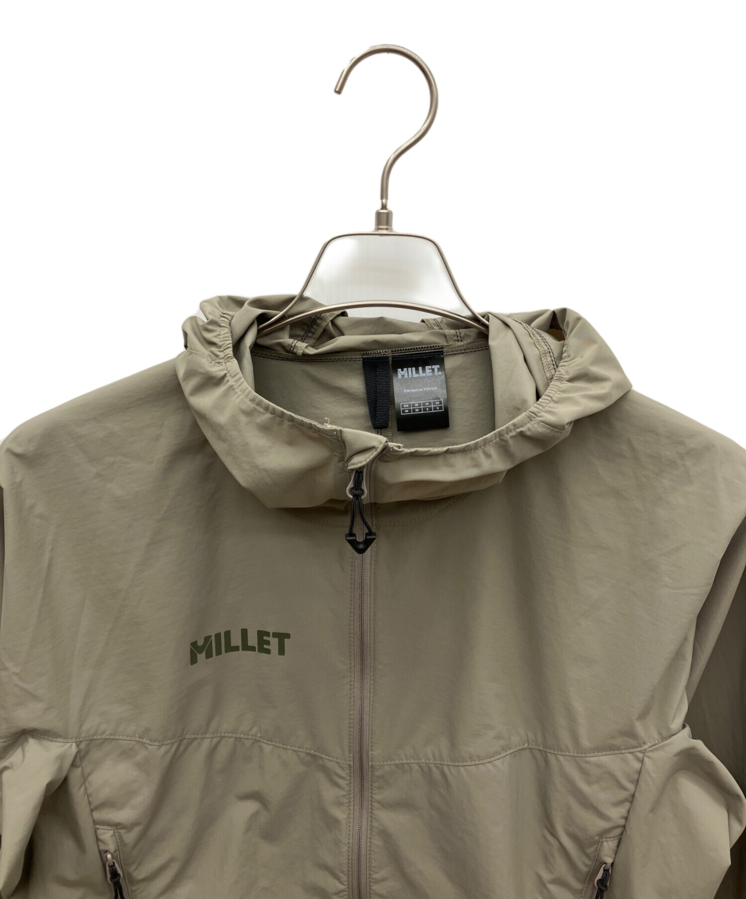MILLET マウンテンパーカー ベージュ（日本Mサイズ）Used item 中古・古着通販】MILLET (ミレー) ブリーズバリヤーワイルダーライト