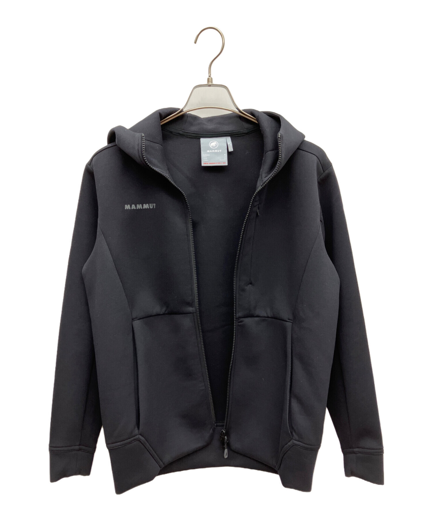 MAMMUT フルジップパーカー 黒 M 【公式通販】