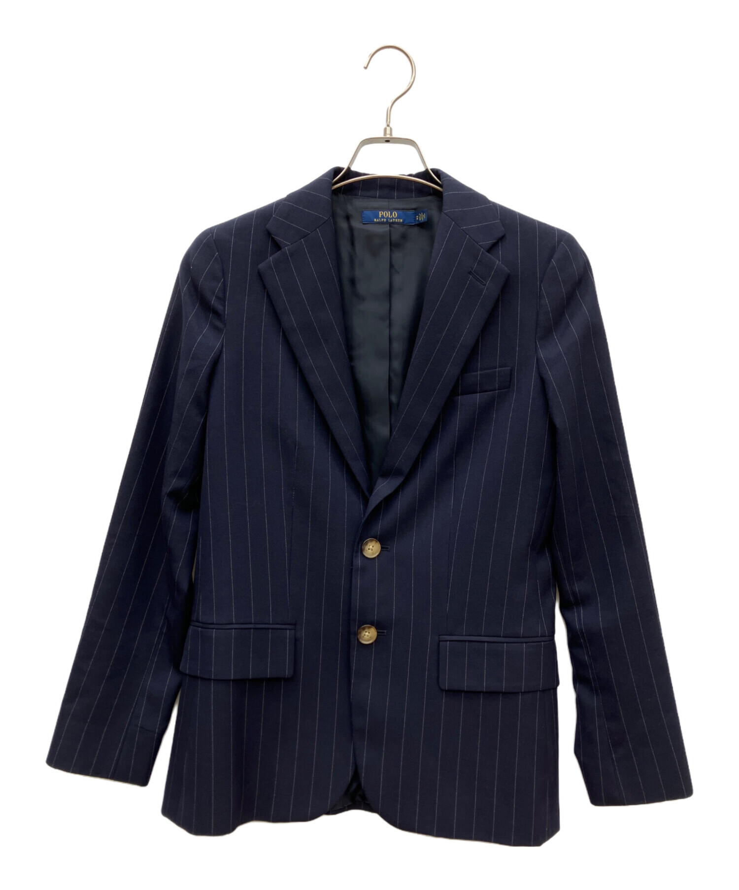 わ*ち様 Polo Ralph Lauren ネイビー テーラードジャケット S 中古・古着通販】POLO RALPH LAUREN (ポロ・ラルフローレン) 2B