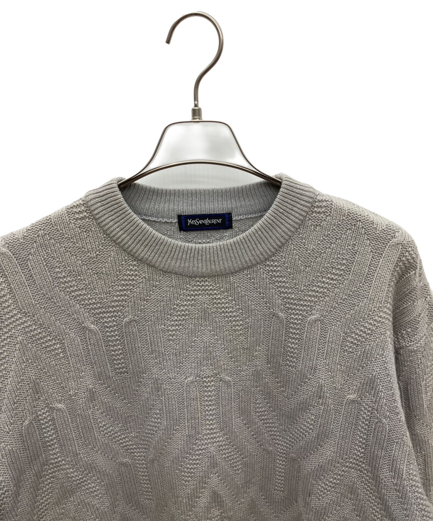 中古・古着通販】Yves Saint Laurent (イヴサンローラン) 厚手ニット 