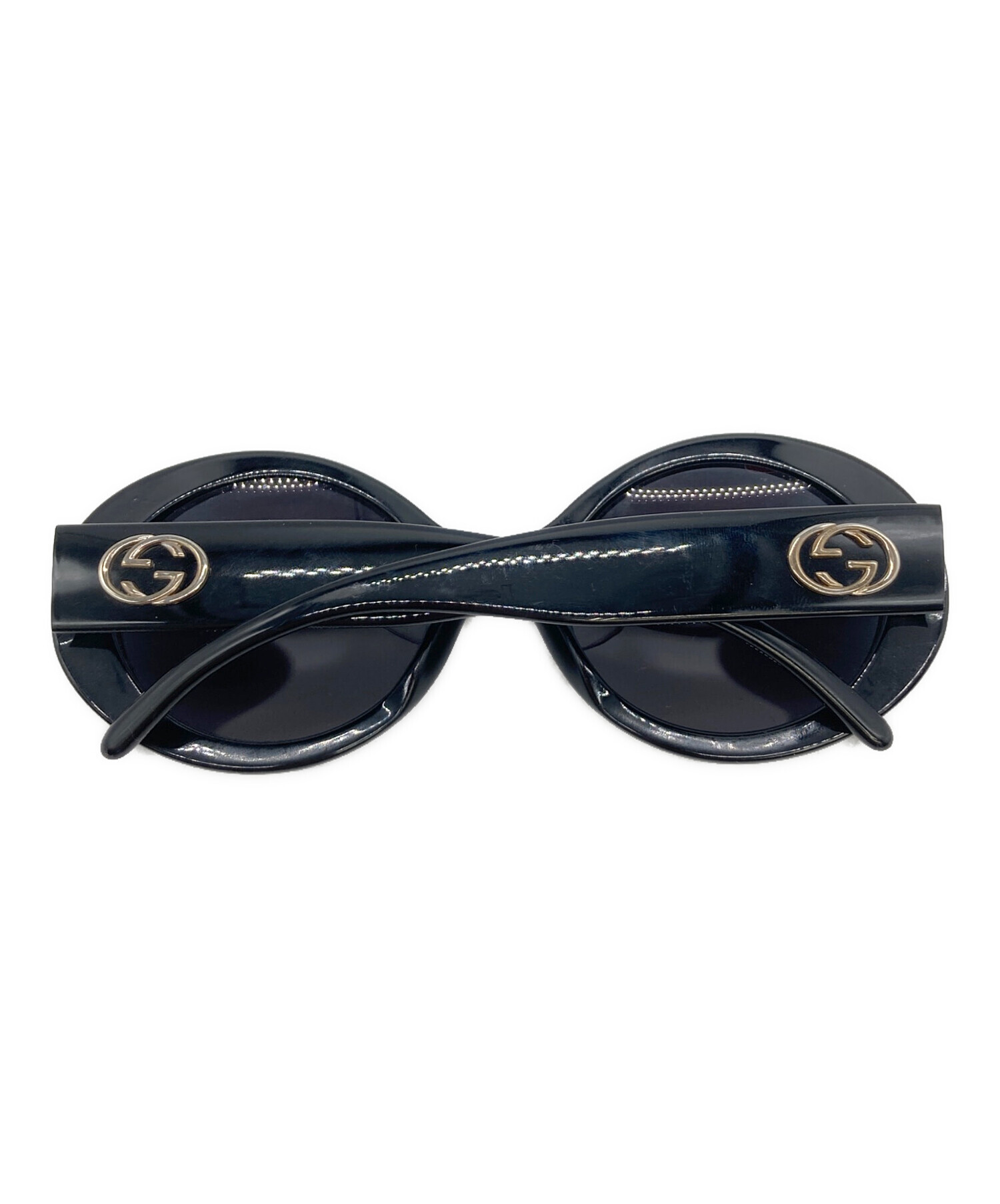 中古・古着通販】GUCCI (グッチ) サングラス ブラック サイズ:55□24