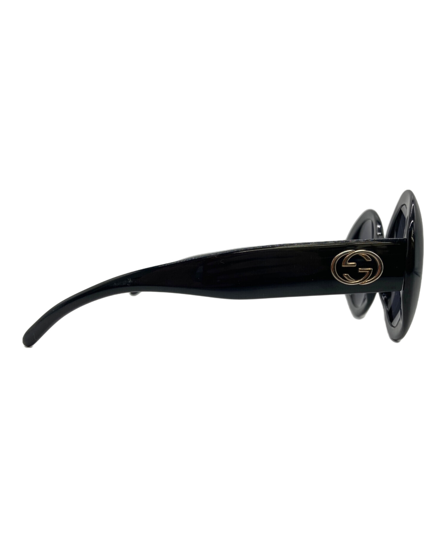 グッチ サングラス 55□18 レディース ブラック系【中古】【新入荷】 † 中古・古着通販】GUCCI (グッチ) サングラス ブラック サイズ:57□17