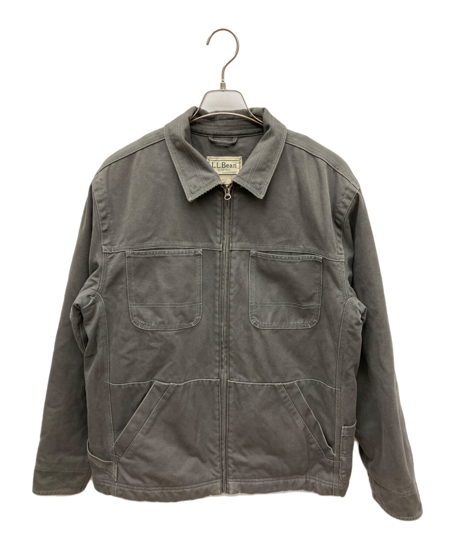 エルエルビーン　ジャケット　ワーク　ブルゾン　アメリカ古着　L 3587 中古・古着通販】L.L.Bean (エルエルビーン) コットンワークジャケット