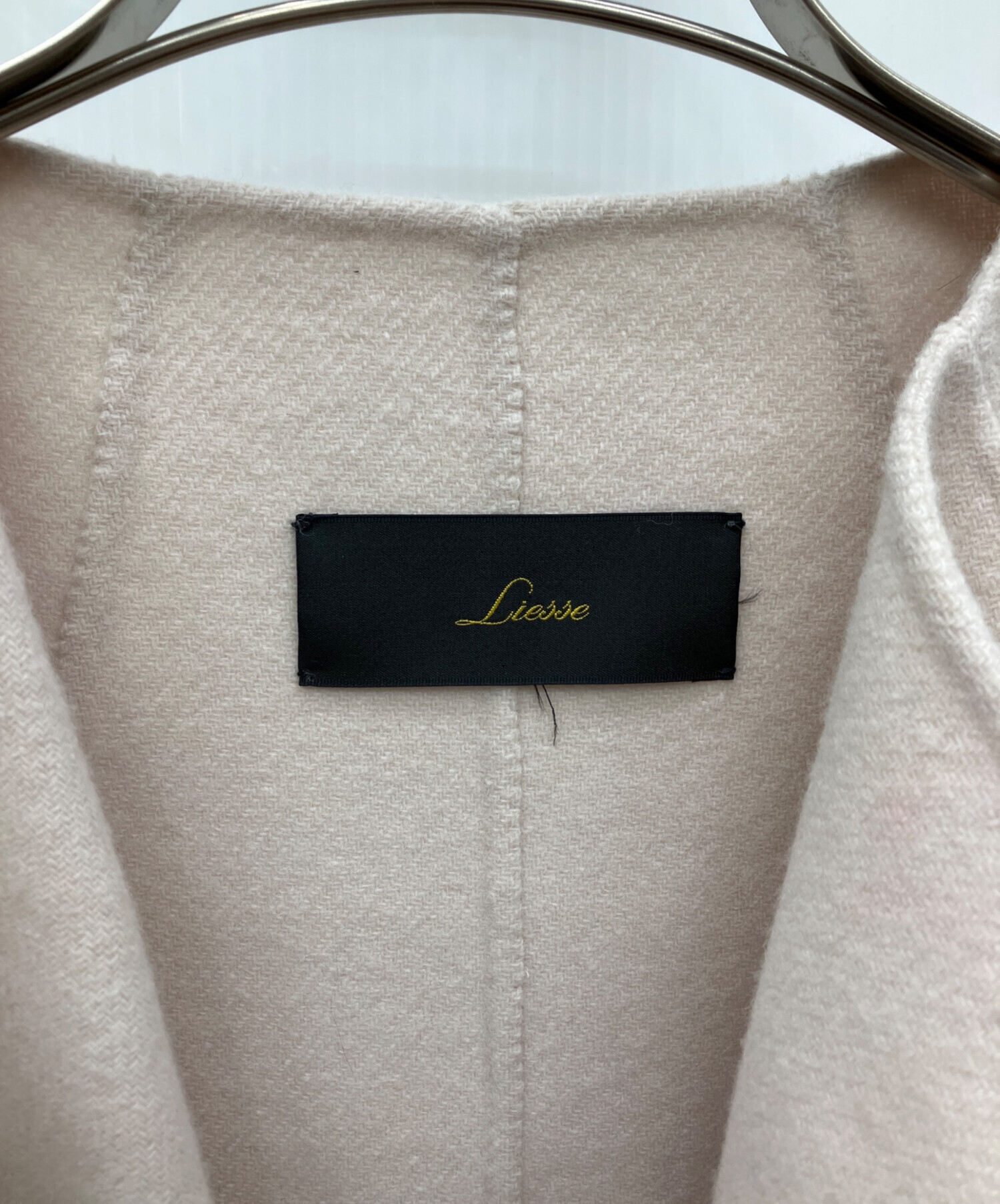 中古・古着通販】Liesse (リエス) ロングコート ベージュ サイズ:FREE