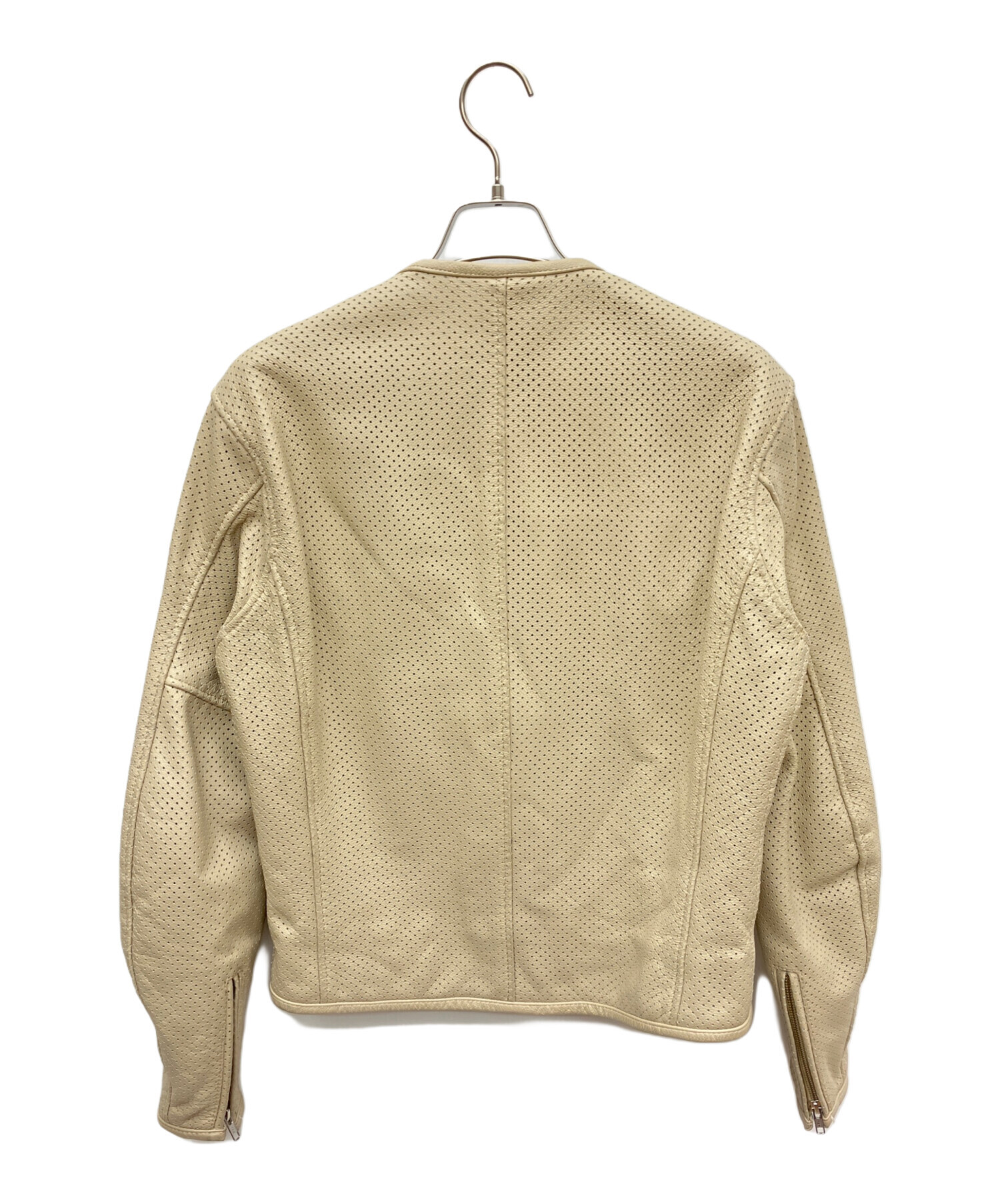 中古・古着通販】KADOYA (カドヤ) パンチングレザージャケット
