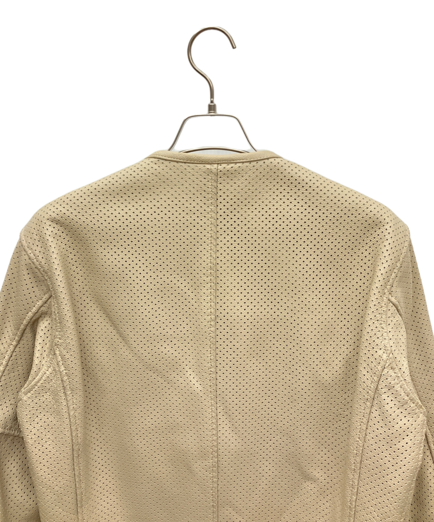 中古・古着通販】KADOYA (カドヤ) パンチングレザージャケット