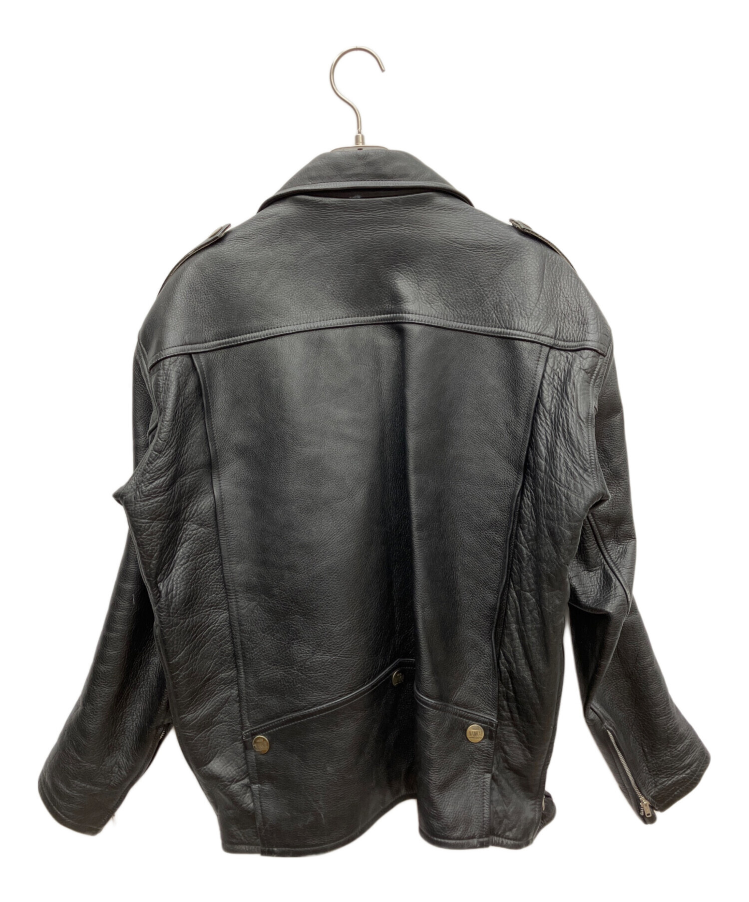 中古・古着通販】NANKAI (ナンカイ) ライダースジャケット ブラック