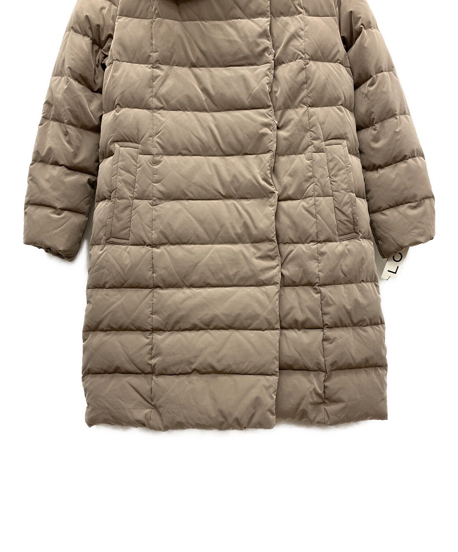 中古・古着通販】LOUNIE (ルーニー) ダウンコート グレージュ サイズ