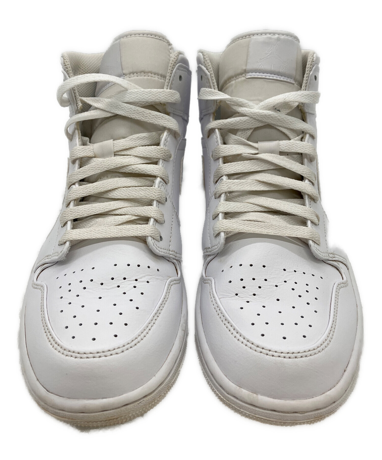 Nike Air Jordan 1 ホワイト/ベージュ　28.5新品 中古・古着通販】NIKE (ナイキ) Nike Air Jordan 1 Mid 