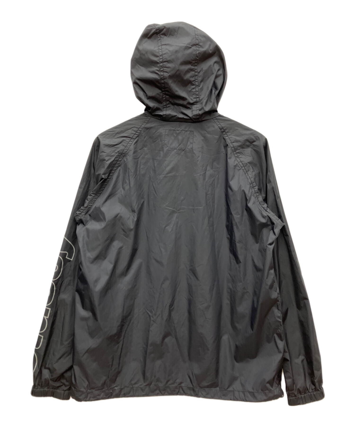 ☆STUSSY(ステューシー) ナイロンマウンテンパーカー ブラック L