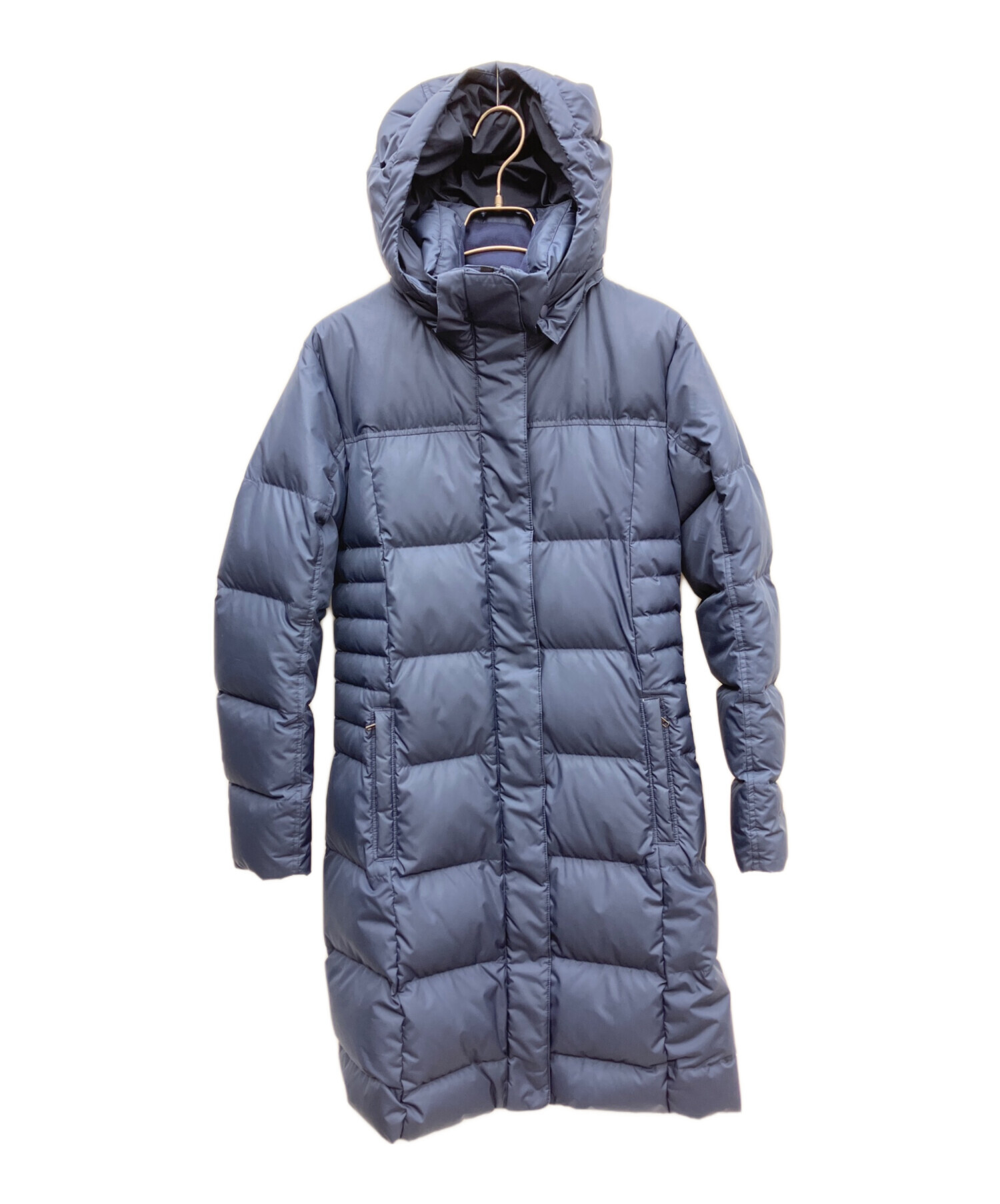 Patagonia ネイビー ダウンロングコート　Ｓサイズ 中古・古着通販】Patagonia (パタゴニア) ダウンコート ネイビー