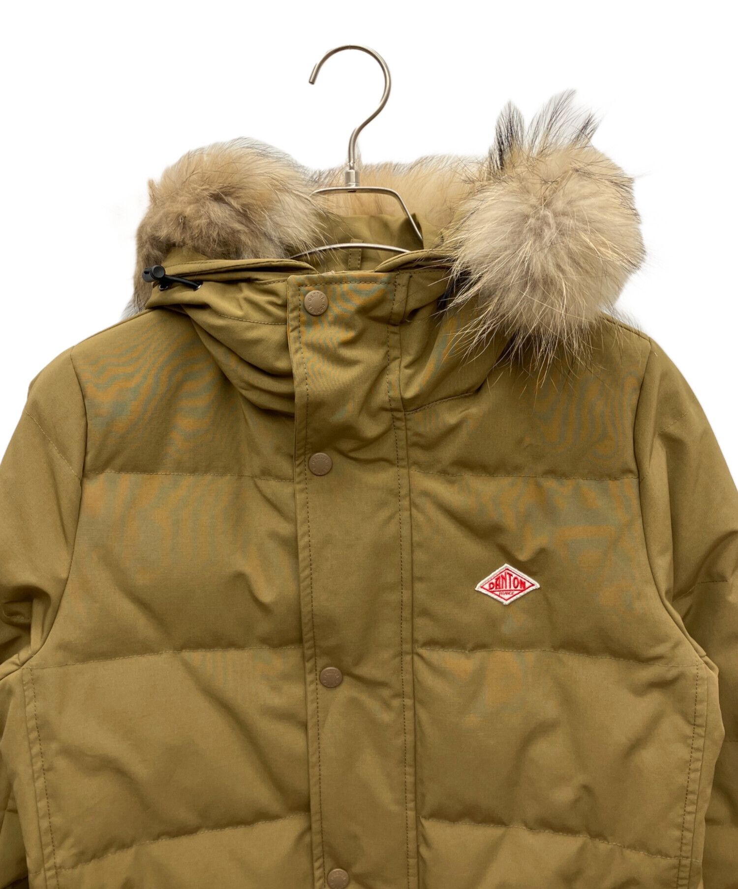 DANTON ブラウン ダウンジャケット 38 DANTON⁄DOWN HOODED JACKET