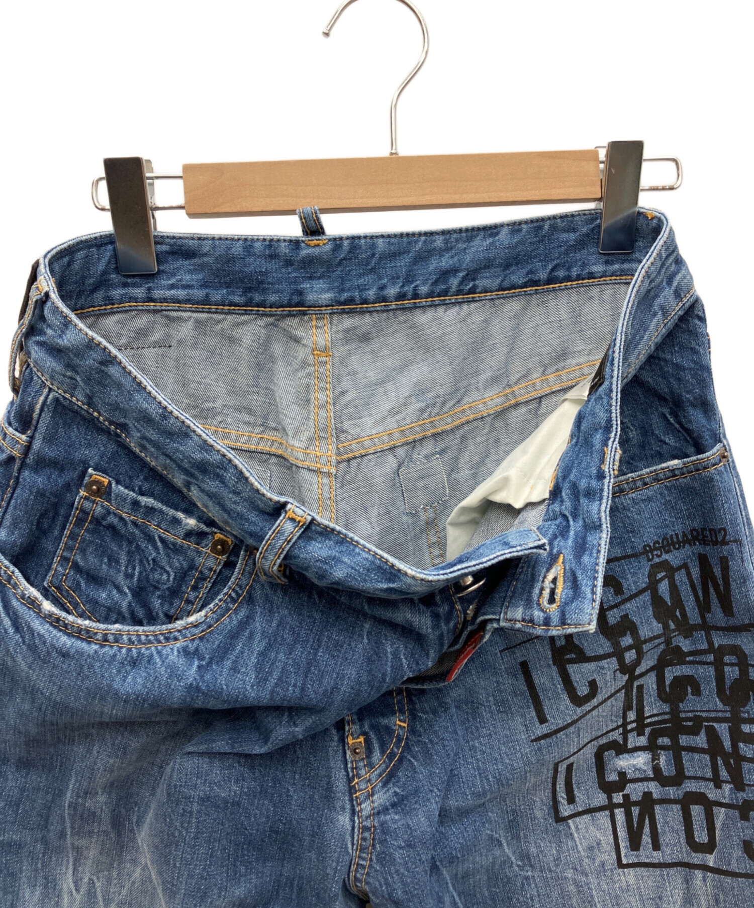 中古・古着通販】DSQUARED2 (ディースクエアード) デニムパンツ