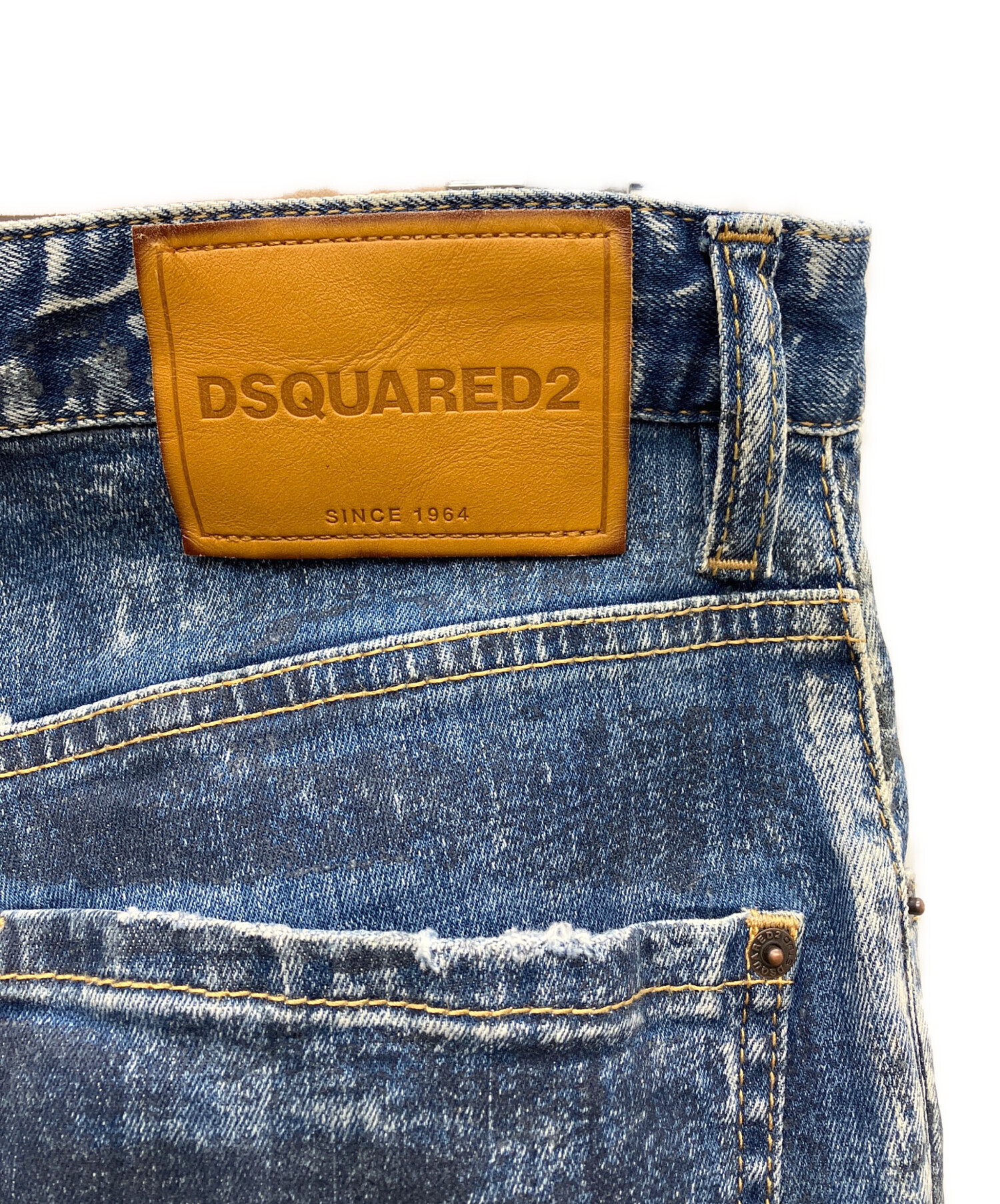中古・古着通販】DSQUARED2 (ディースクエアード) デニムパンツ 