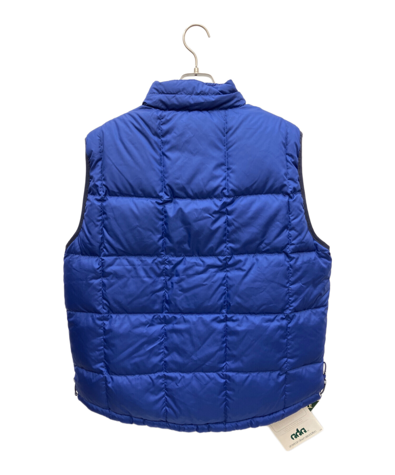 L.L.ビーン ブルー ダウンベスト M 中古・古着通販】L.L.Bean (エルエルビーン) ダウンベスト ブルー