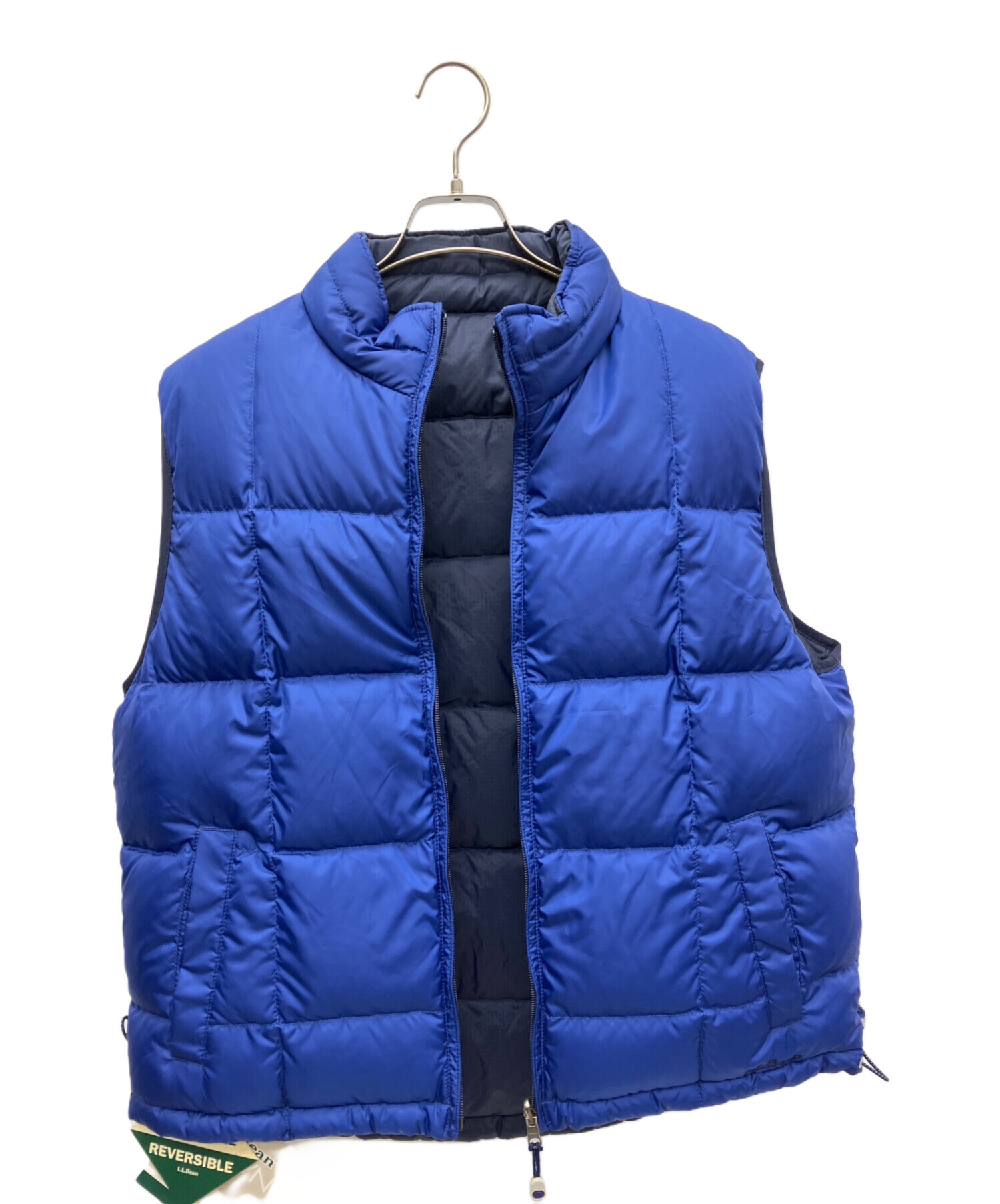 エルエルビーン　ダウンベスト 中古・古着通販】L.L.Bean (エルエルビーン) ダウンベスト ブルー
