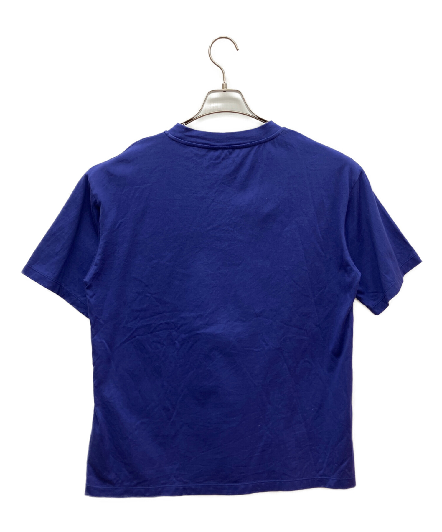 中古・古着通販】A.P.C. (アーペーセー) ロゴTシャツ ネイビー サイズ