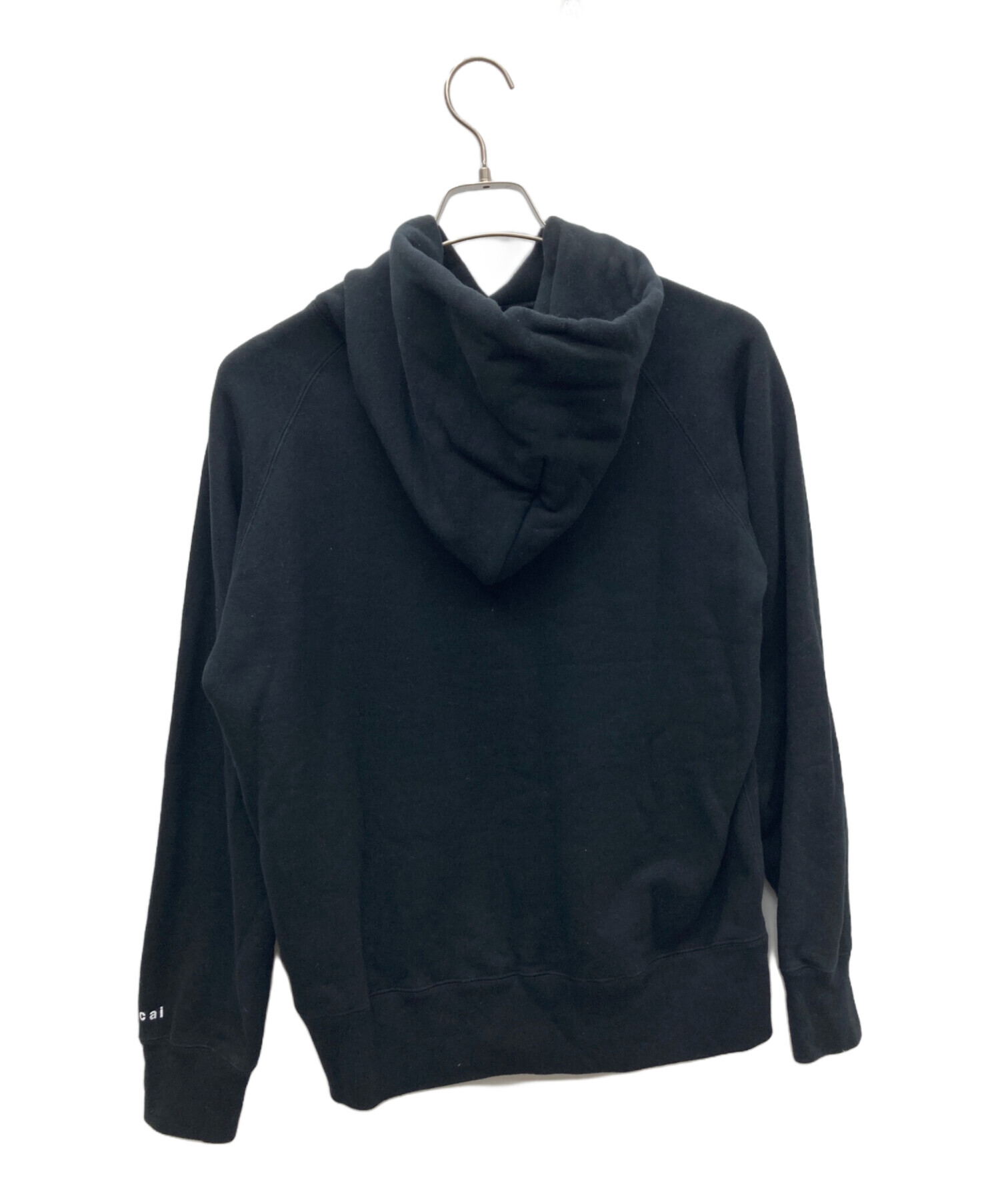 中古・古着通販】sacai (サカイ) プルオーバーパーカー ブラック