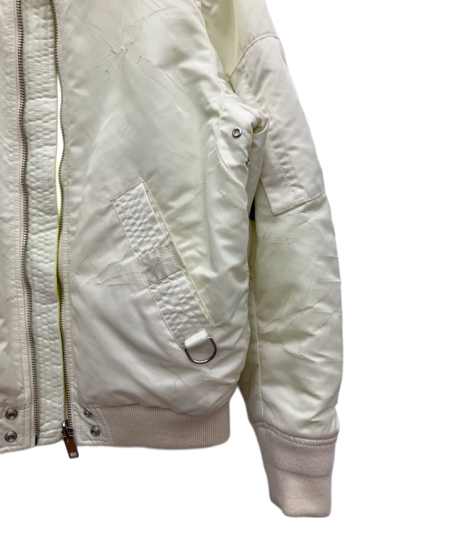 中古・古着通販】DIESEL (ディーゼル) リバーシブルダメージ加工MA-1