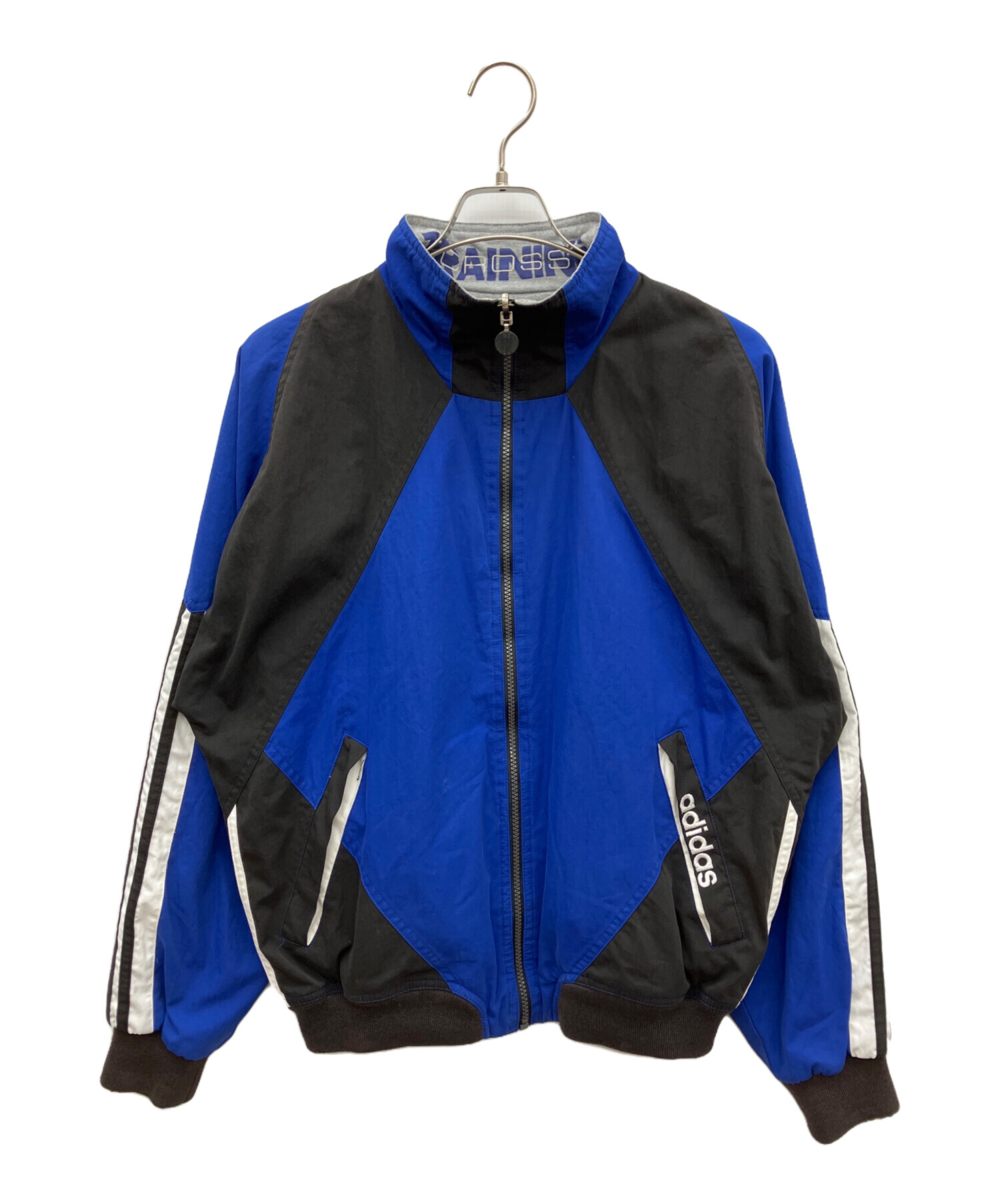 中古・古着通販】adidas (アディダス) リバーシブルジャケット ブルー
