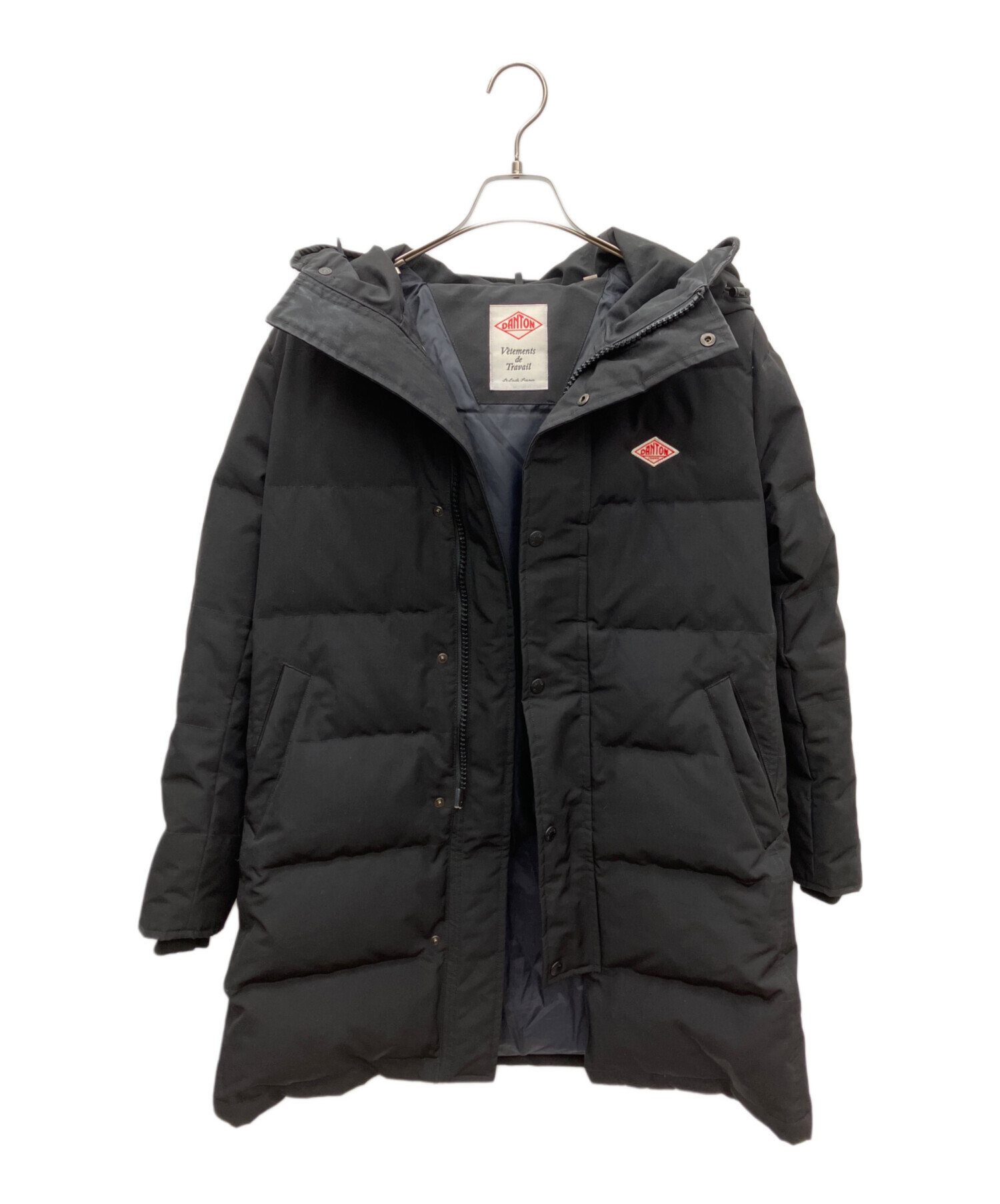 中古・古着通販】DANTON (ダントン) ダウンコート ブラック サイズ:38
