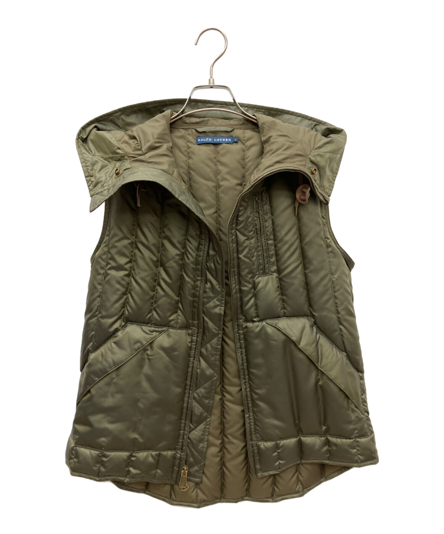 中古・古着通販】RALPH LAUREN (ラルフローレン) ダウンベスト