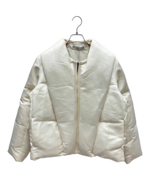 美品　theory セオリー　2way リバーシブル ダウン　ホワイト　ベージュ 中古・古着通販】theory luxe (セオリーリュクス) ダウンジャケット