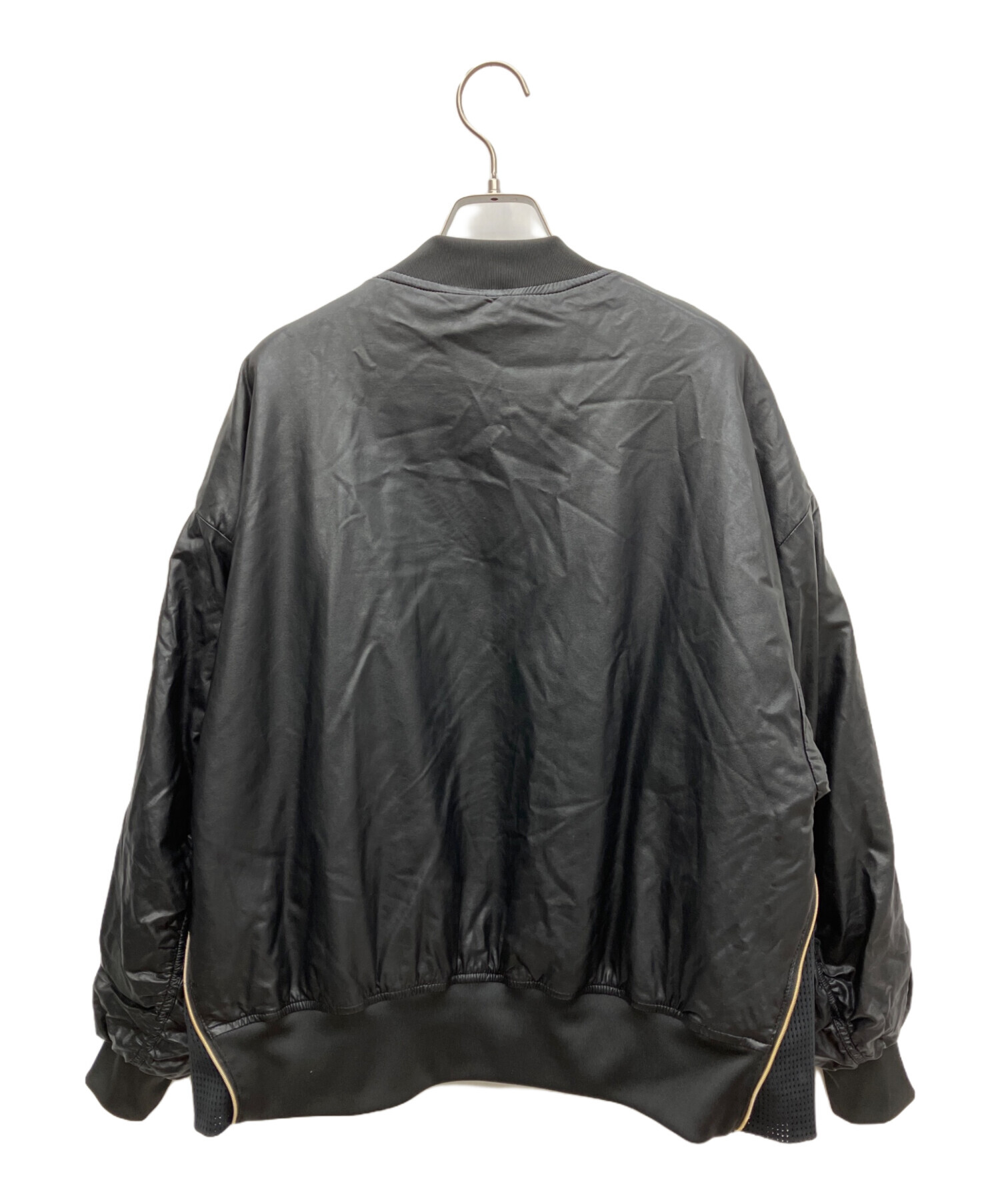 中古・古着通販】adidas (アディダス) フェイクレザーブルゾン