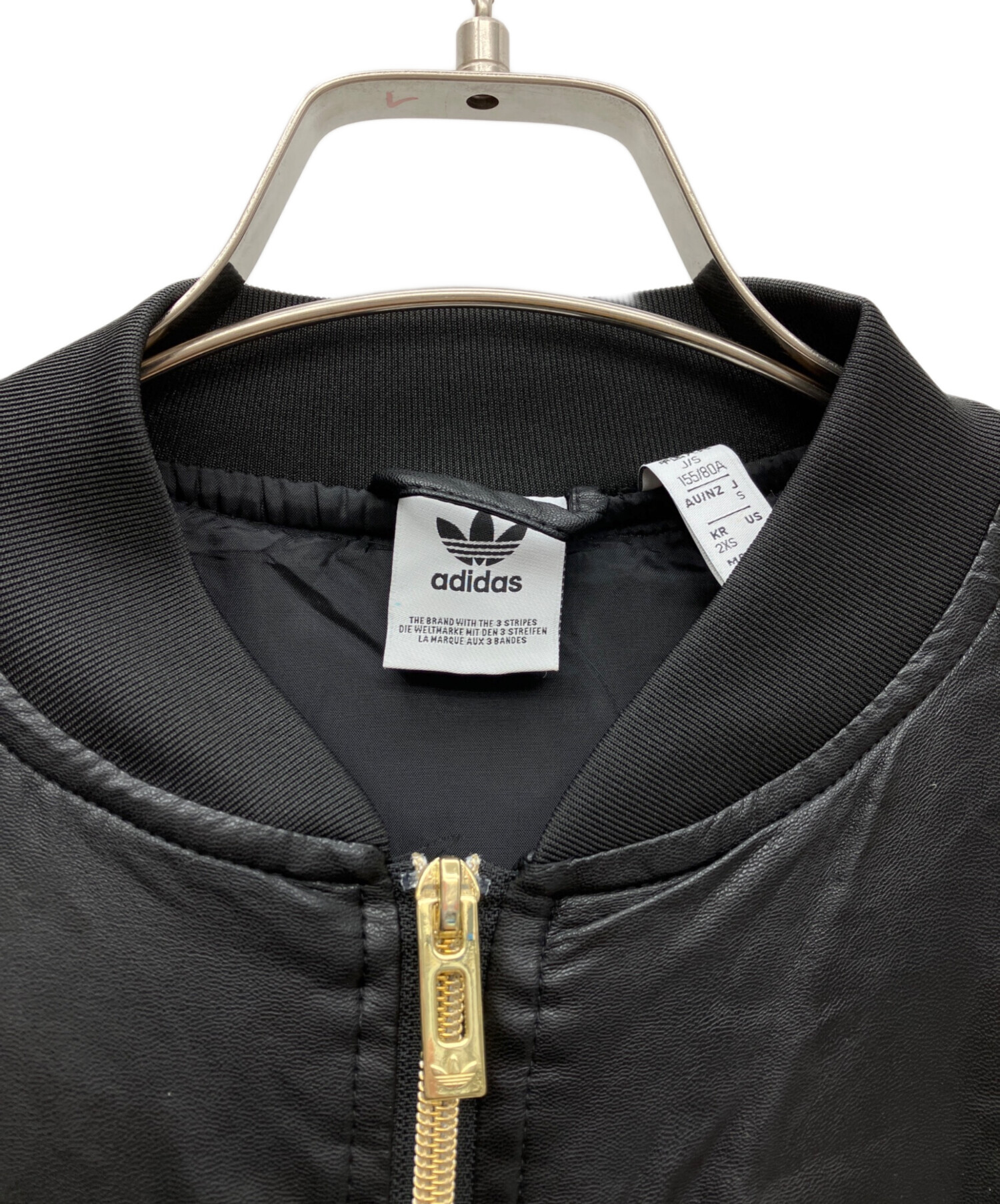 adidas レザージャケット　ブルゾン　新品未使用　2011年冬発売　公式購入 中古・古着通販】adidas (アディダス) フェイクレザーブルゾン