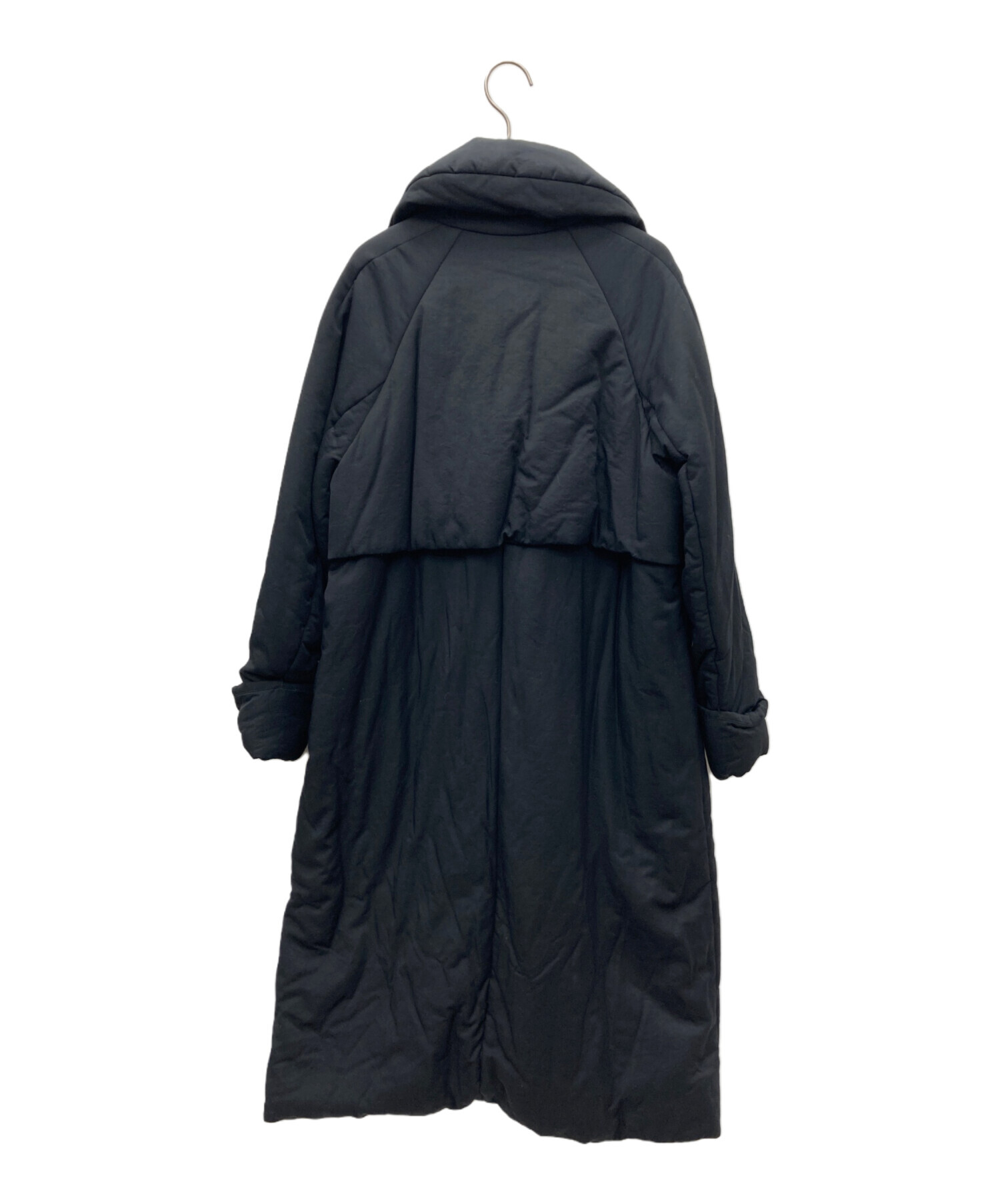 中古・古着通販】LE CIEL BLEU (ルシェルブルー) 中綿コート ブラック