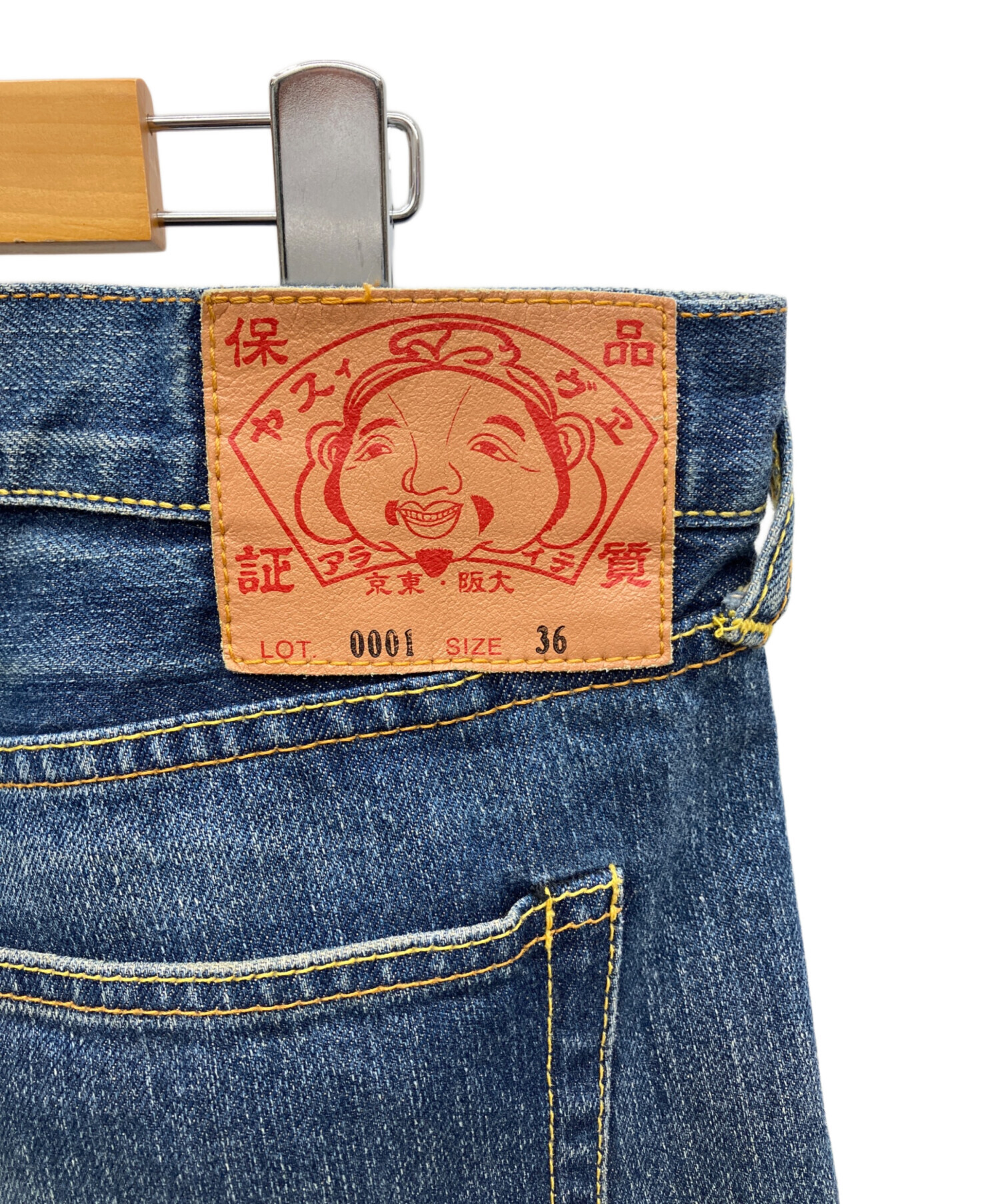 中古・古着通販】EVISU (エヴィス) デニムパンツ インディゴ サイズ 