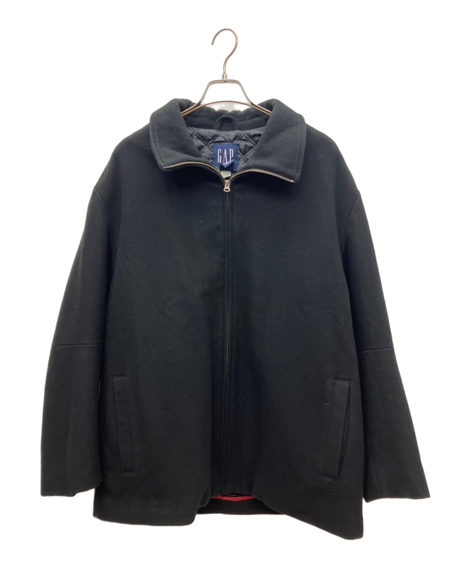 中古・古着通販】GAP (ギャップ) ウールジャケット ブラック サイズ 