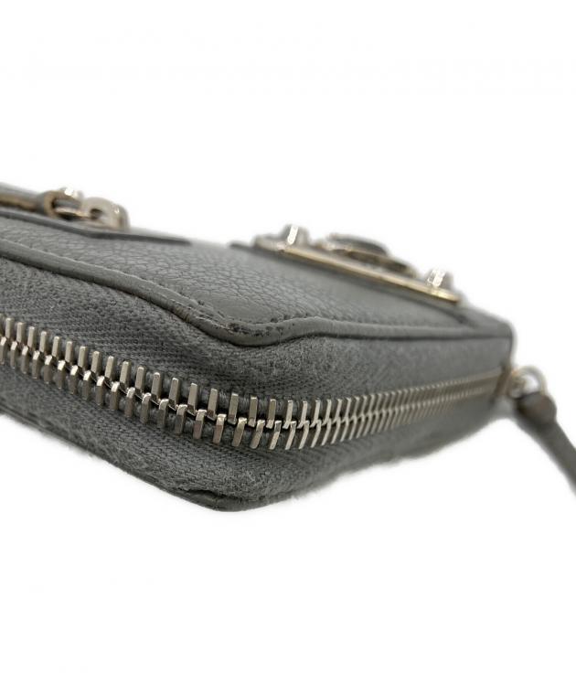 中古・古着通販】BALENCIAGA (バレンシアガ) 長財布 グレー｜ブランド