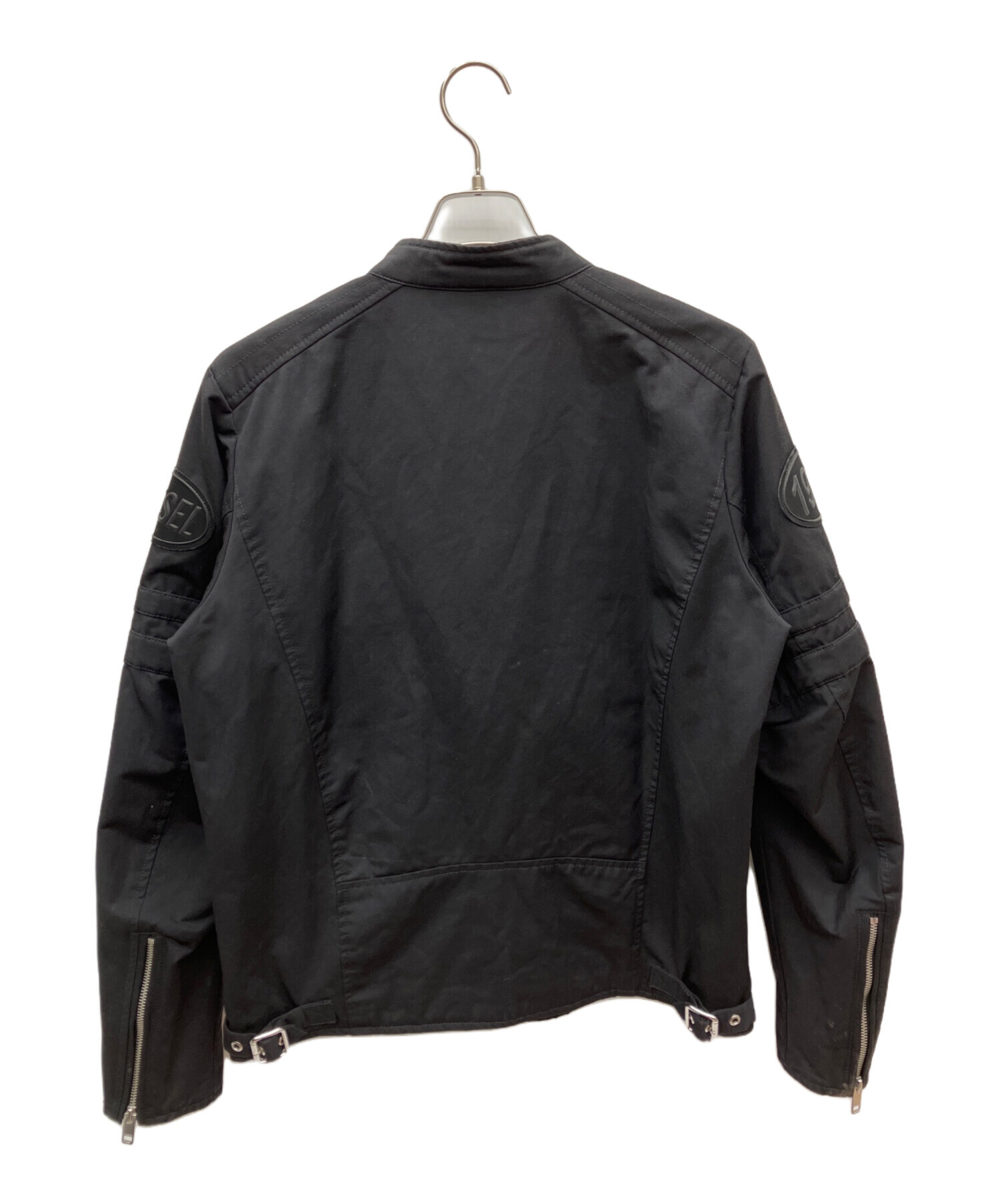 中古・古着通販】DIESEL (ディーゼル) コットンライダースジャケット