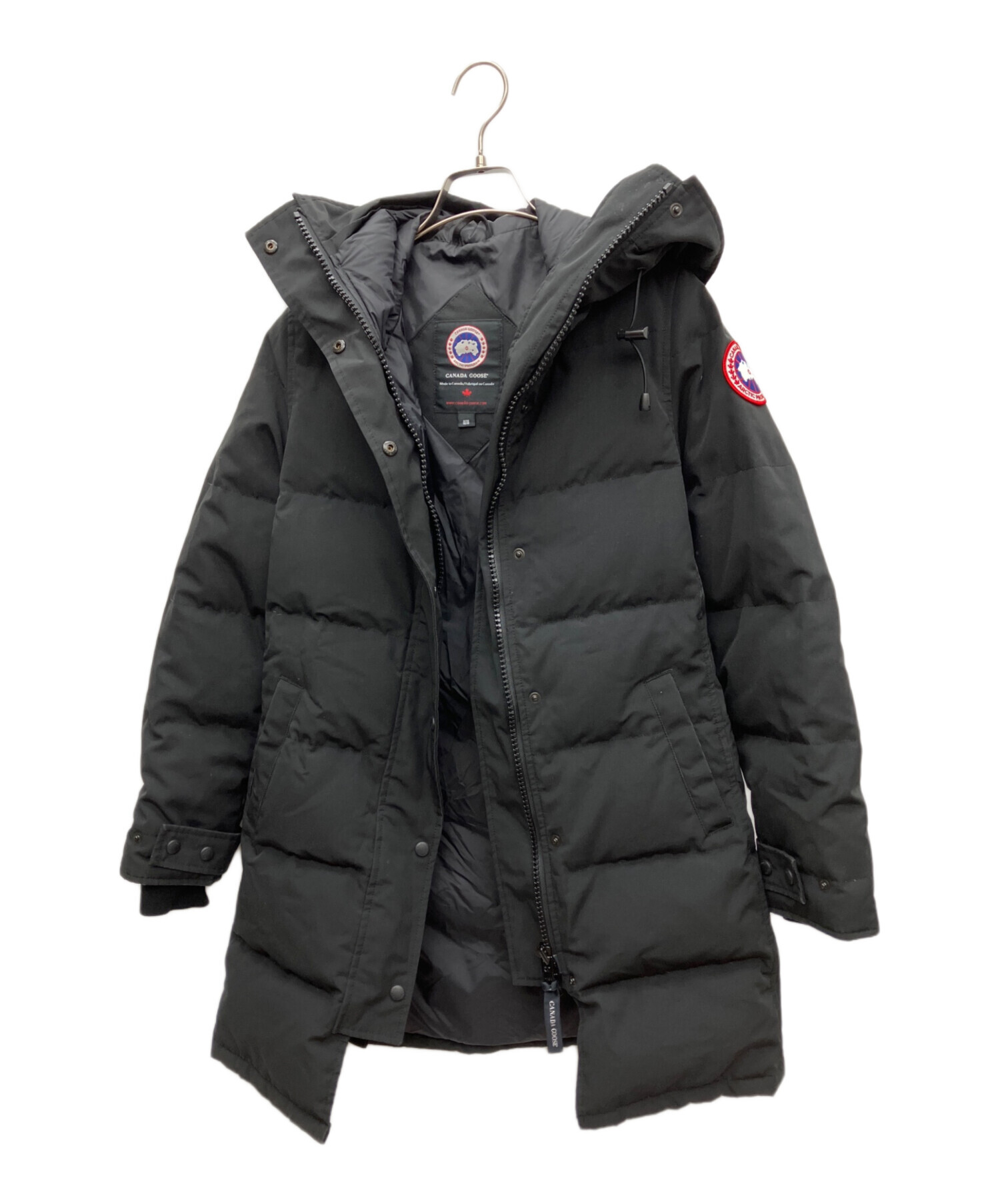 中古・古着通販】CANADA GOOSE (カナダグース) ダウンコート ブラック 