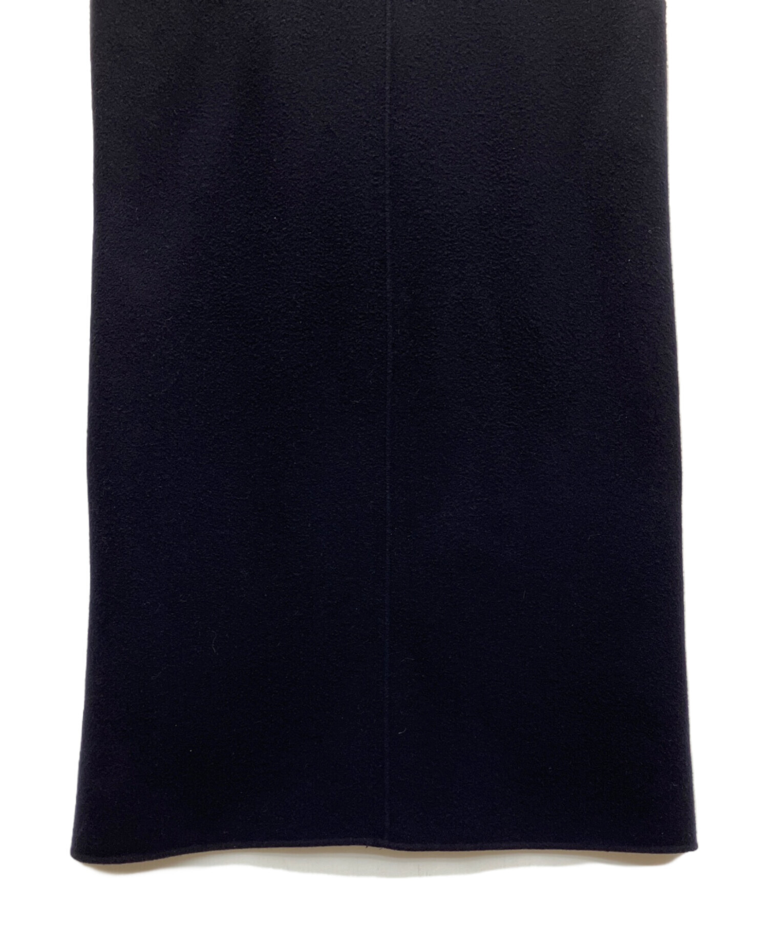 中古・古着通販】SOEJU (ソージュ) ウールリバーロングジレ ネイビー