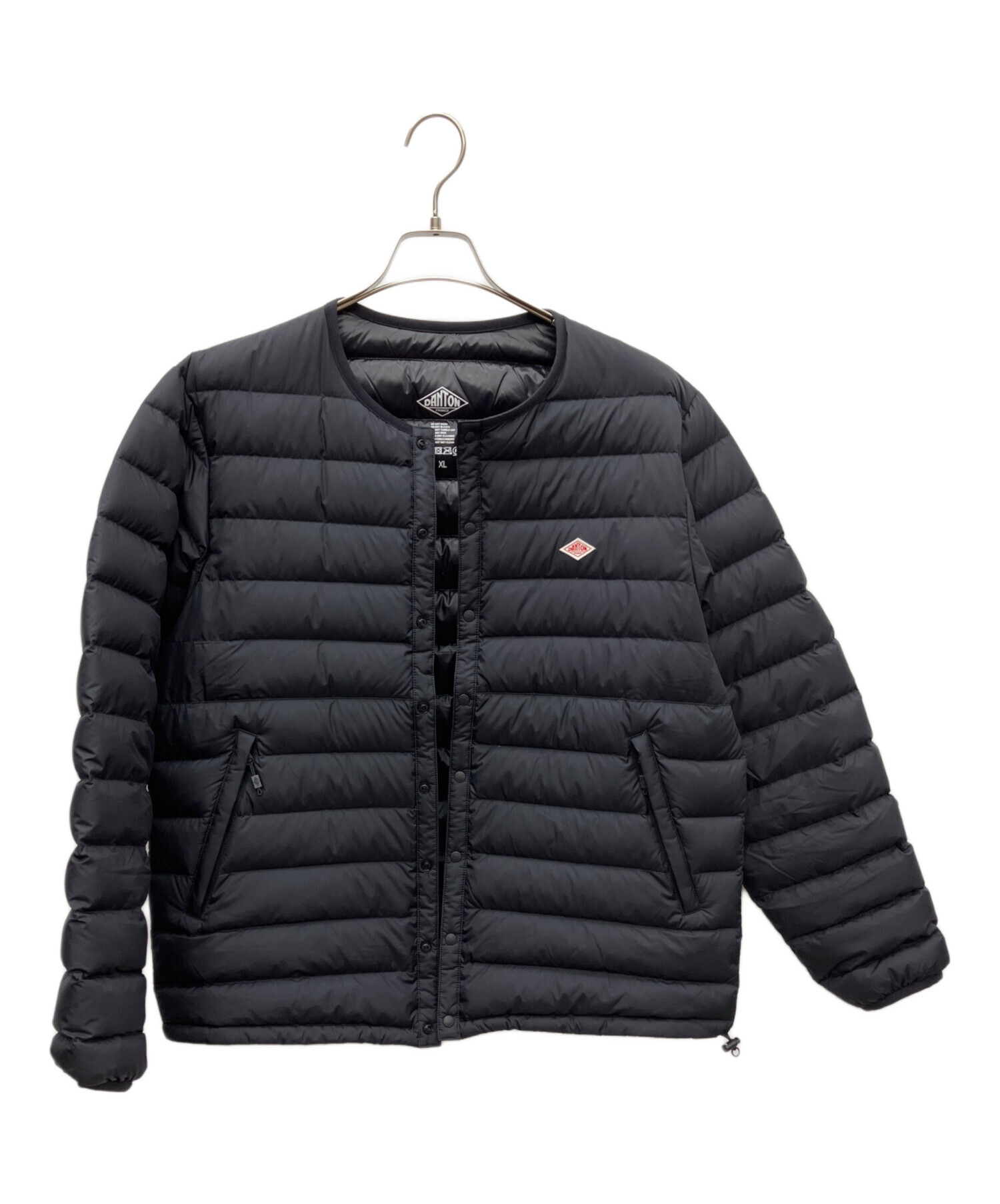 中古・古着通販】DANTON (ダントン) ライトダウンジャケット ブラック