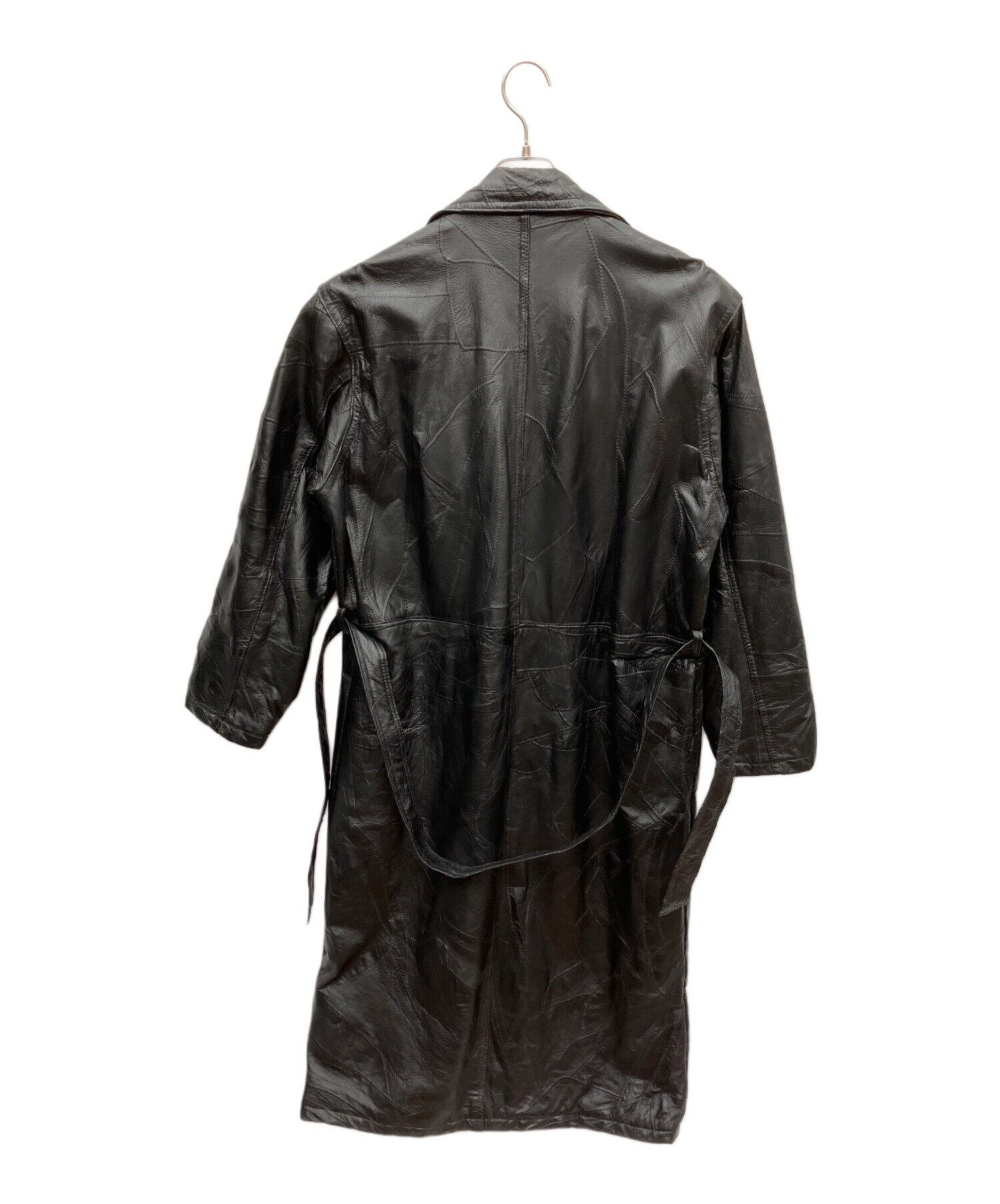 激レア CHRONICLES OF NEVER レザー コート ブラック 中古・古着通販】navarre leather company (ナバラレザーカンパニー