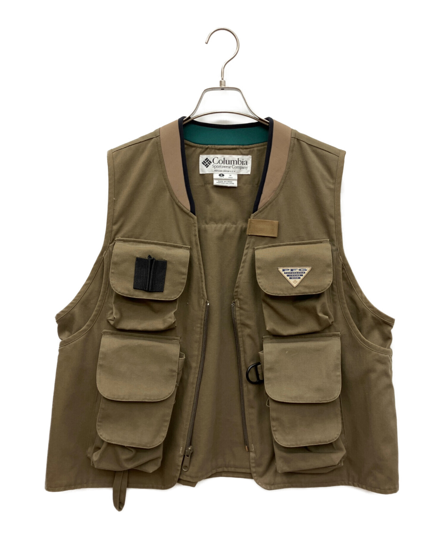 中古・古着通販】Columbia (コロンビア) フィッシングベスト オリーブ
