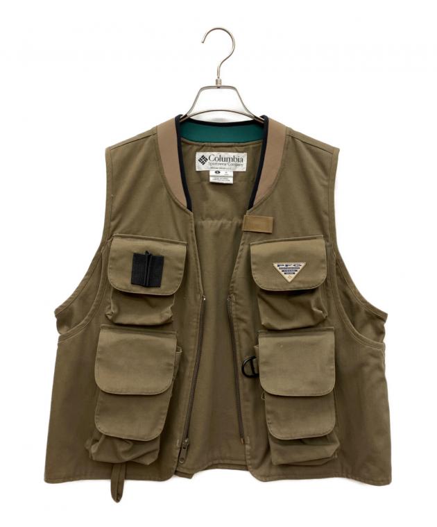 中古・古着通販】Columbia (コロンビア) フィッシングベスト オリーブ