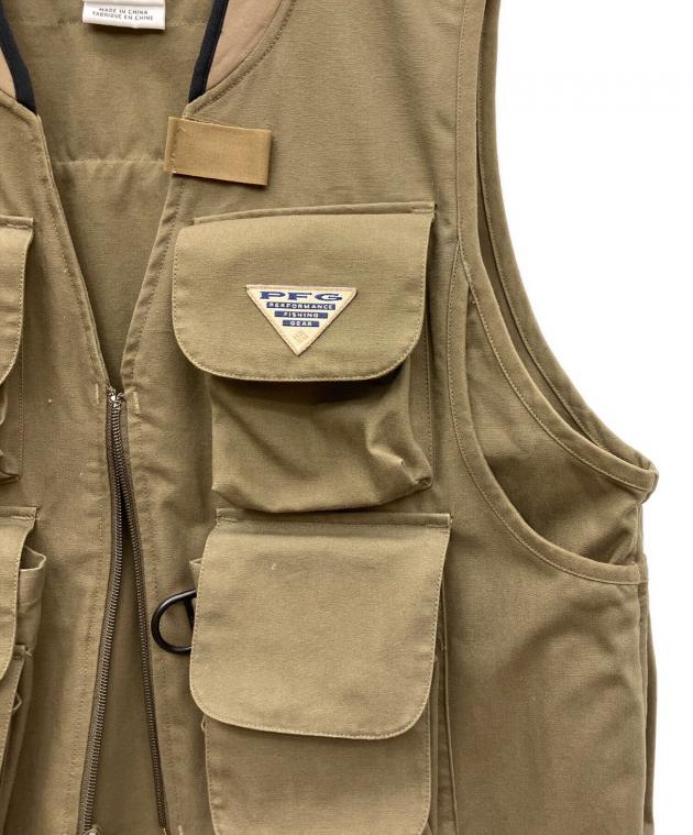 中古・古着通販】Columbia (コロンビア) フィッシングベスト オリーブ