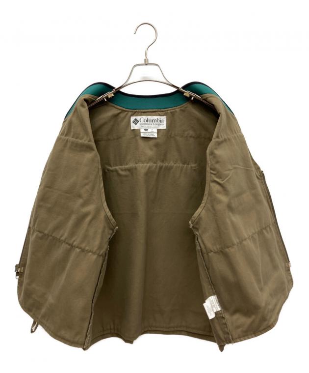 中古・古着通販】Columbia (コロンビア) フィッシングベスト オリーブ