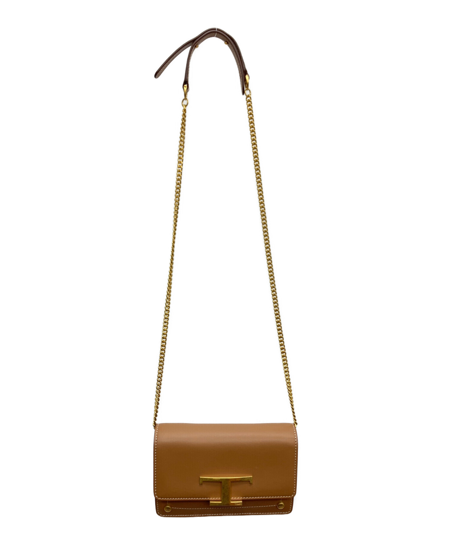 中古・古着通販】TOD'S (トッズ) Tタイムレス ブラウン｜ブランド