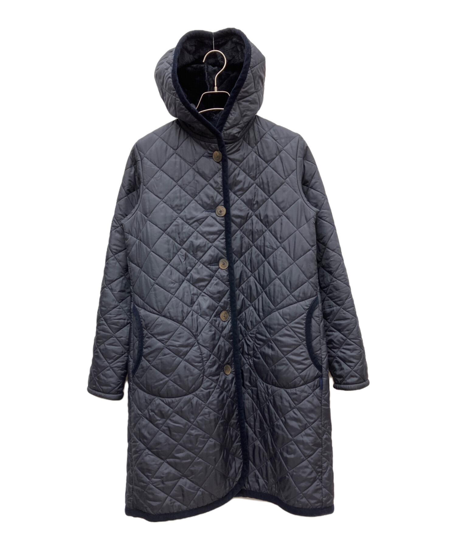 LAVENHAM ラベンハム】裏ボア キルティング コート 40 ラベンハム 