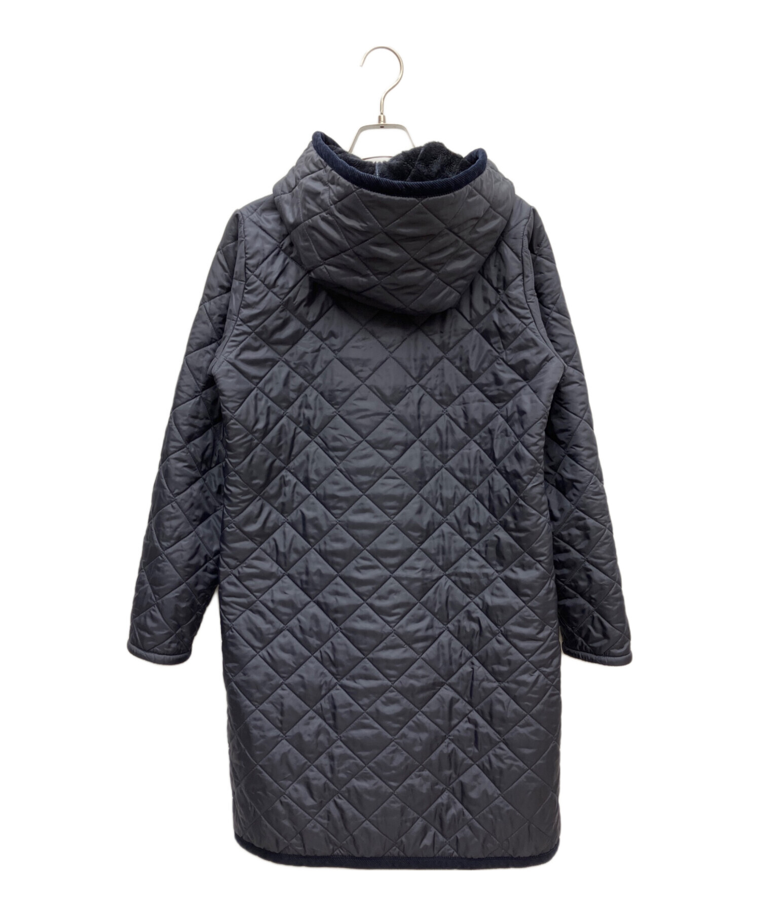 中古・古着通販】LAVENHAM (ラベンハム) キルティングコート ネイビー