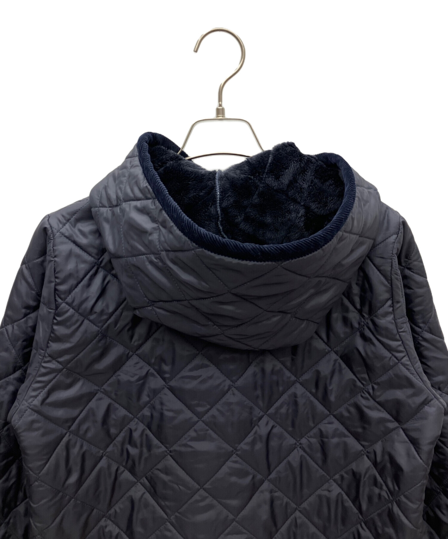 中古・古着通販】LAVENHAM (ラベンハム) キルティングコート ネイビー